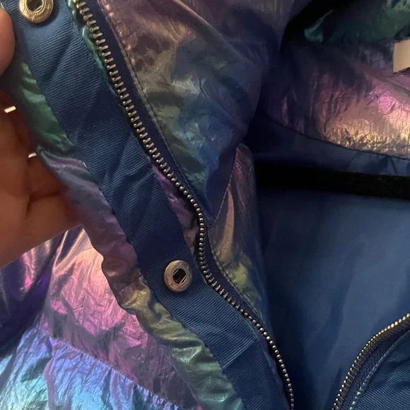 Buddy Love Shimmering Blue and Purple Jacket - Picture 5 of 5